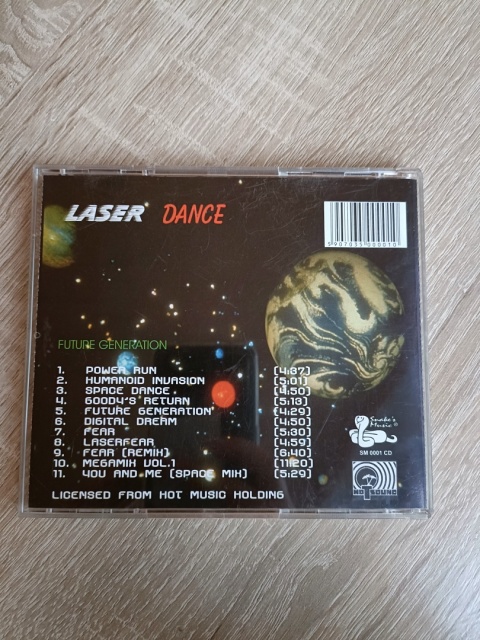 Płyta CD Laser Dance Future Generation