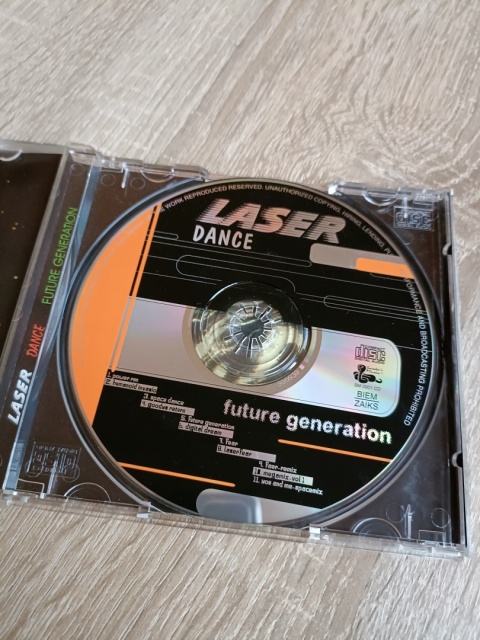 Płyta CD Laser Dance Future Generation