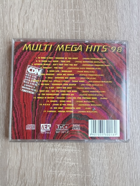 Płyta CD Multi Mega Hits 98