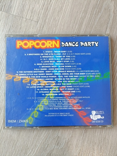 Płyta CD Popcorn Dance Party