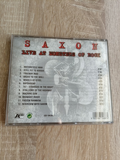 Płyta CD Saxon