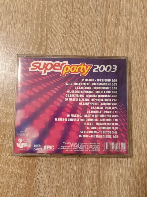 Płyta CD Super Party 2003