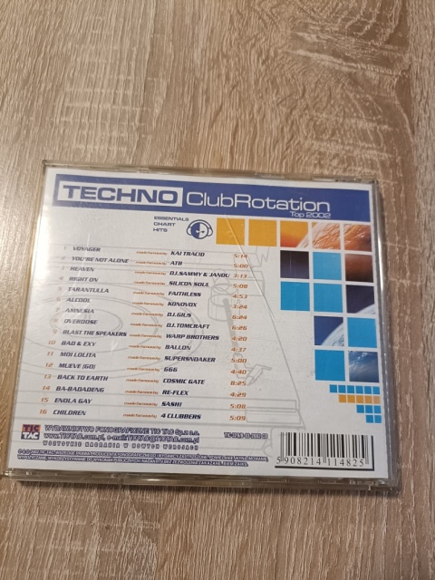 Płyta CD Techno ClubRotation