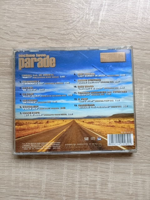 Płyta CD Techno Love Parade