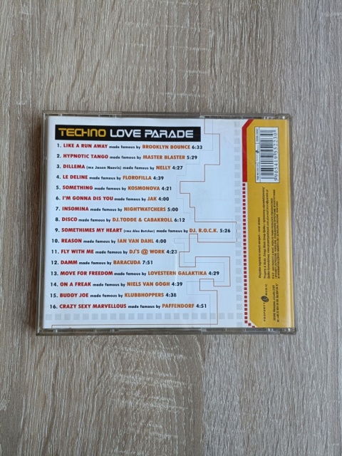 Płyta CD Techno Love Parade