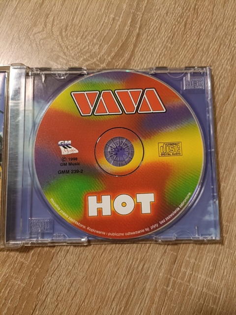Płyta CD Vava Hot