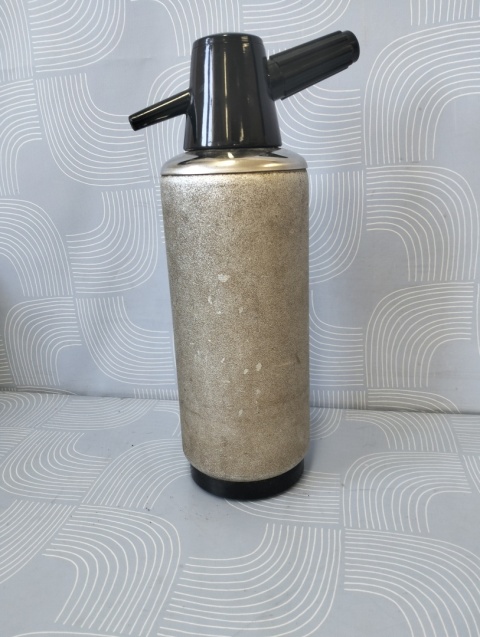 Stary syfon PRL aluminiowy
