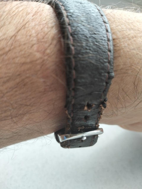 Stary zegarek Glashütte górniczy