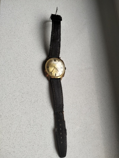 Stary zegarek Glashütte górniczy