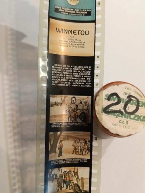 Bajka na rzutnik Ania Winnetou dwie części