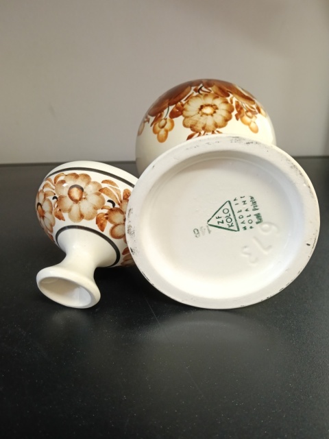 Ceramiczna amfora fajans Koło