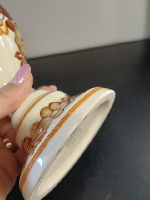 Ceramiczna amfora fajans Koło