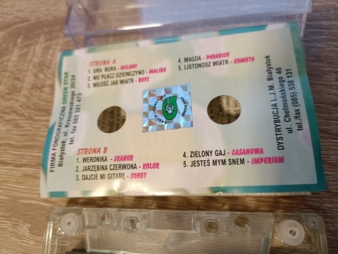 Kaseta magnetofonowa Przeboje Disco Polo