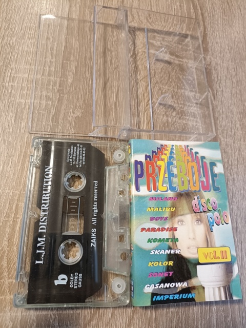 Kaseta magnetofonowa Przeboje Disco Polo