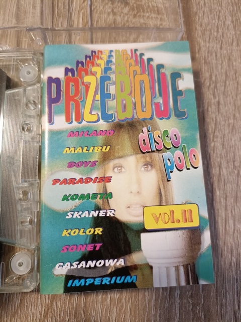 Kaseta magnetofonowa Przeboje Disco Polo