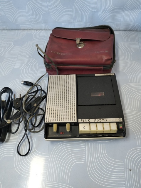 Magnetofon unitra mk 125 thomson futerał