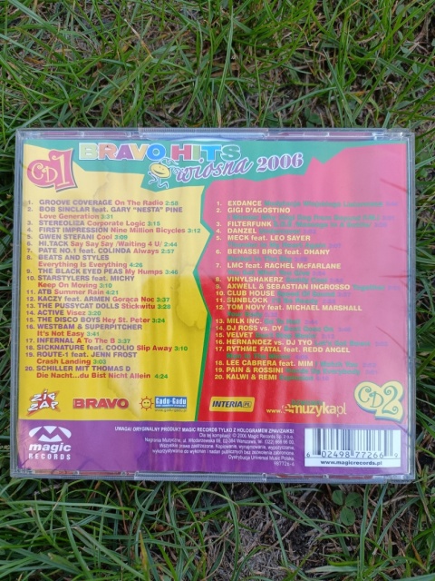 Płyta 2CD Bravo Hits wiosna 2006
