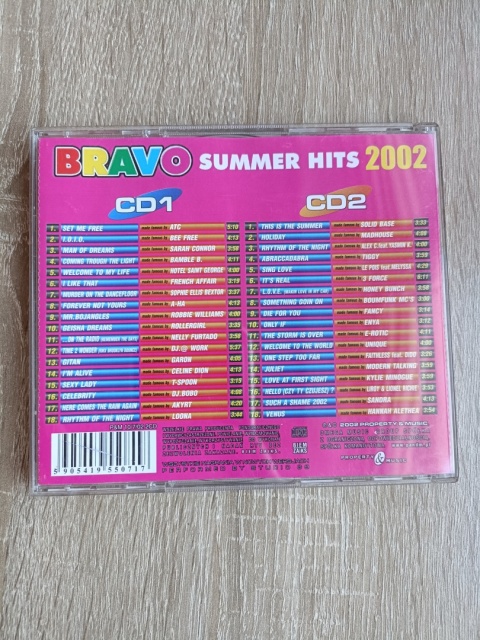Płyta 2CD Bravo Summer Hits 2002