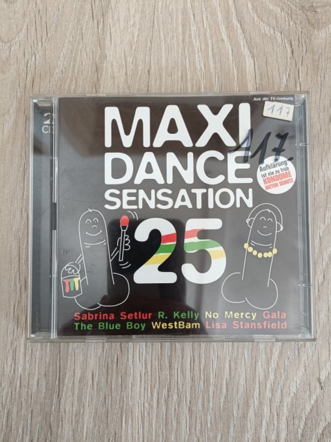 Płyta 2CD Maxi Dance Sensation 25