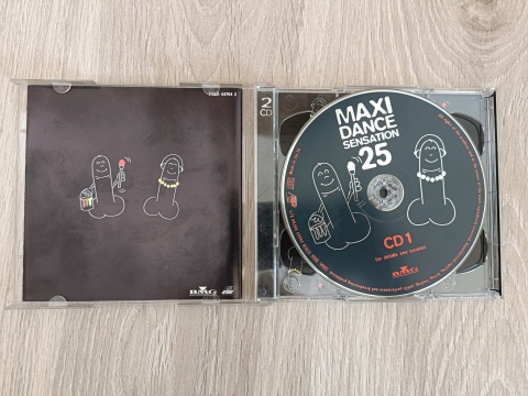 Płyta 2CD Maxi Dance Sensation 25