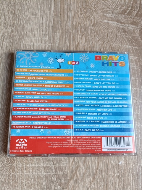 Płyta CD Bravo Hits Zima 2004 (album dwupłytowy)