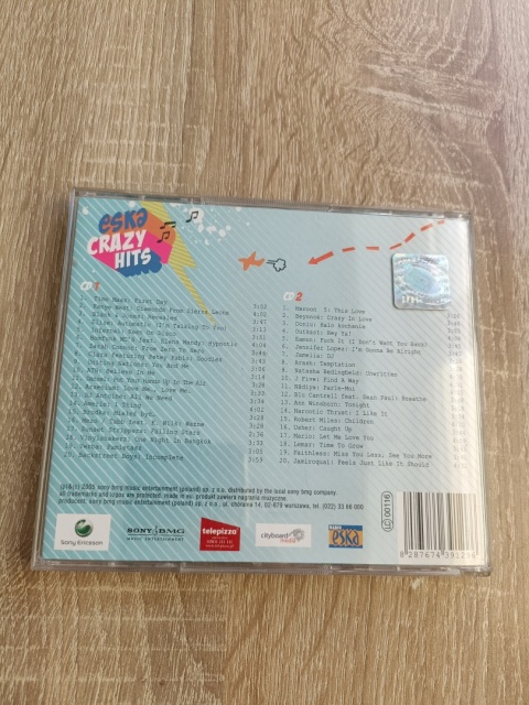 Płyta CD Eska Crazy Hits (album dwupłytowy)