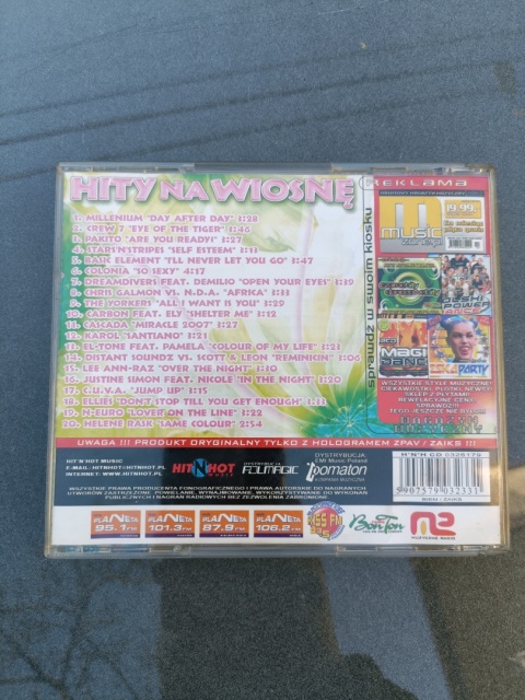 Płyta CD Hity na wiosnę 2007