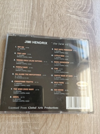 Płyta CD Jimi Hendrix