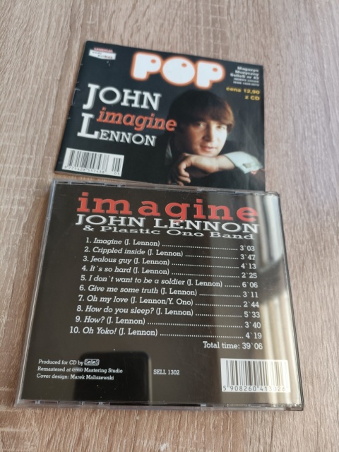 Płyta CD John Lennon z książeczką
