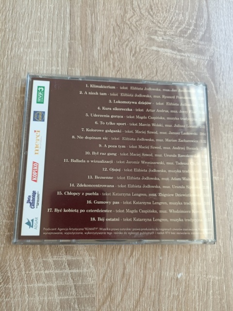 Płyta CD Klimakterium autografy