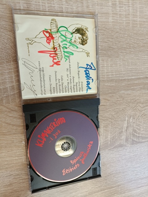 Płyta CD Klimakterium autografy