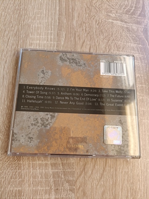 Płyta CD Leonard Cohen