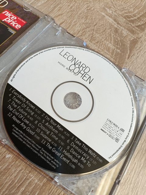 Płyta CD Leonard Cohen