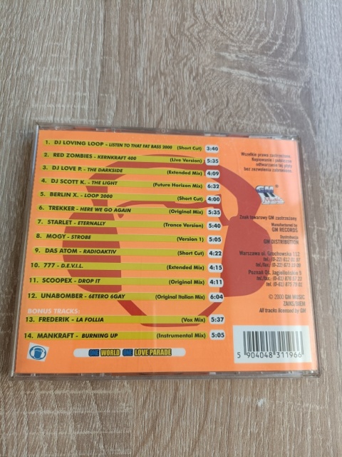 Płyta CD Love Parade 2000
