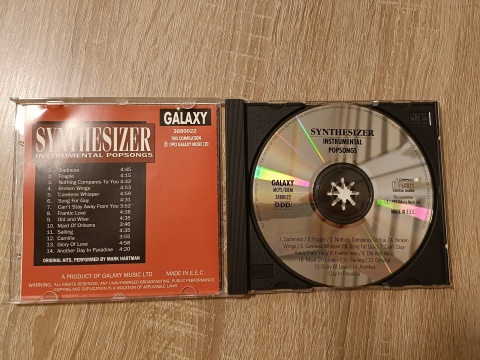 Płyta CD Synthesizer Instrumental popsongs