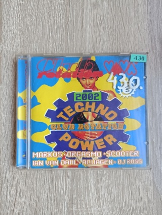 Płyta CD Techno Power Club Rotation 2002