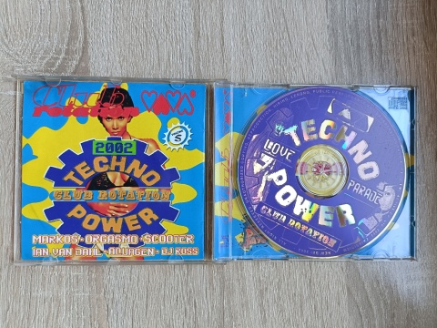 Płyta CD Techno Power Club Rotation 2002