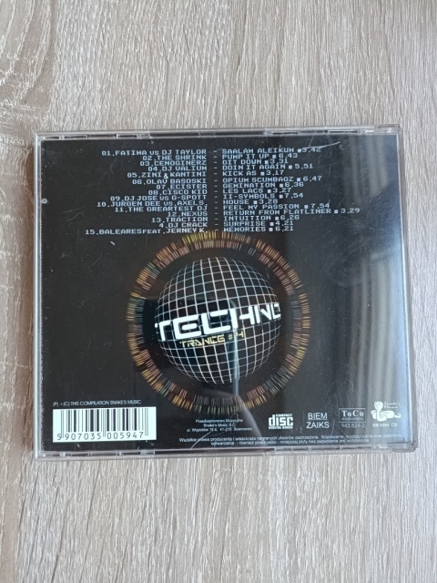 Płyta CD Techno Trance 4