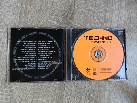 Płyta CD Techno Trance 4