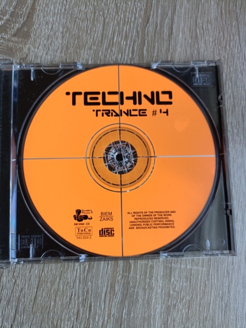 Płyta CD Techno Trance 4