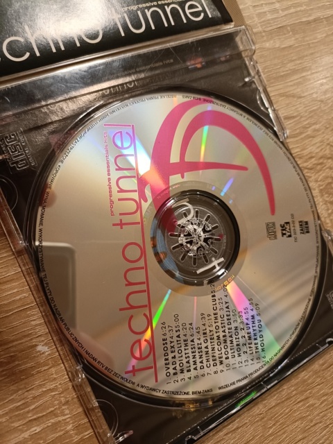 Płyta CD Techno Tunnel
