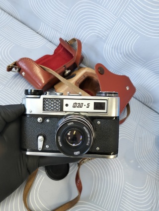 Stary aparat fotograficzny FED 5 super stan
