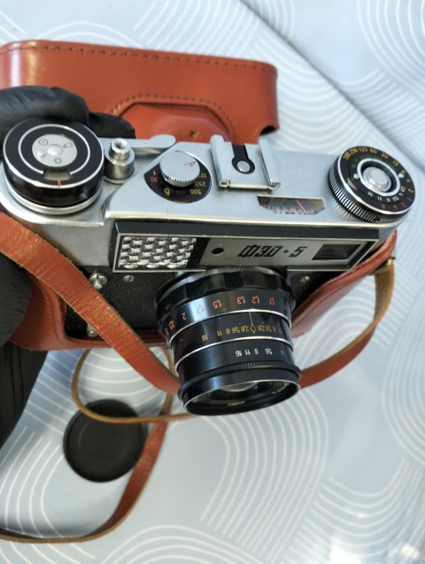 Stary aparat fotograficzny FED 5 super stan
