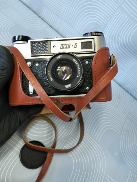 Stary aparat fotograficzny FED 5 super stan