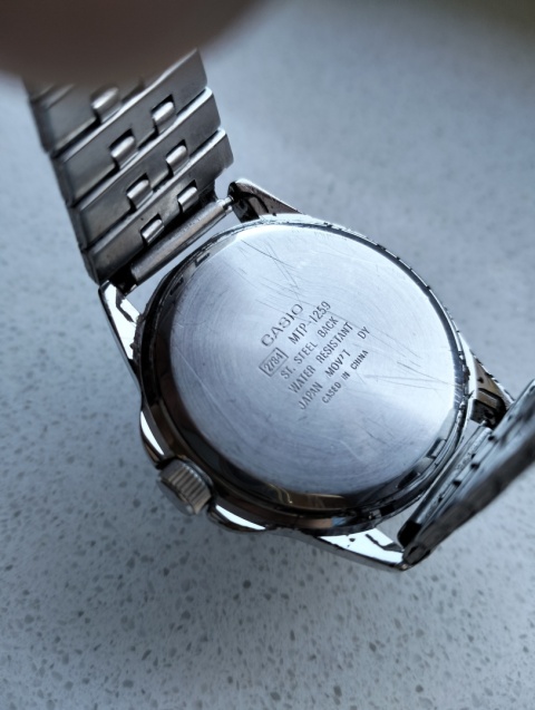 Stary zegarek Casio