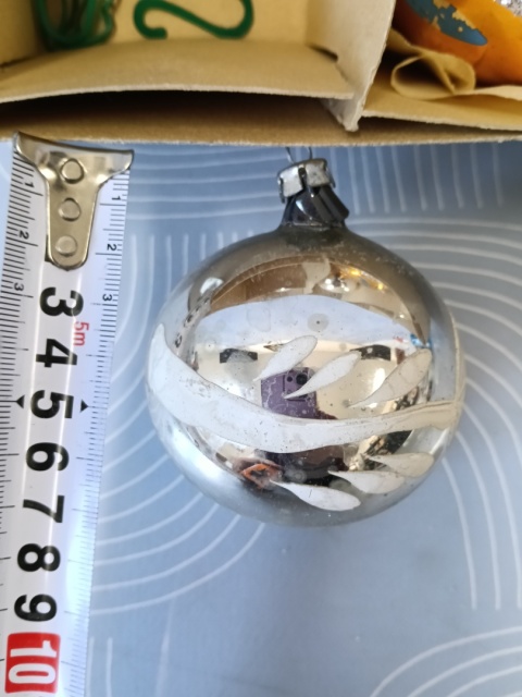 Bombki choinkowe vintage PRL zestaw Z30