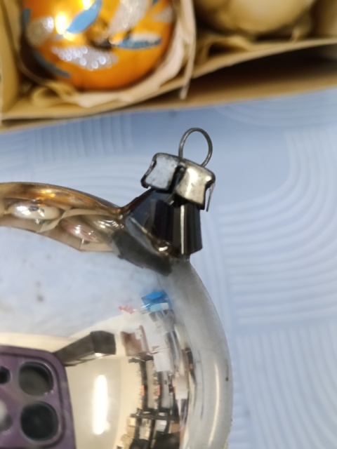 Bombki choinkowe vintage PRL zestaw Z30