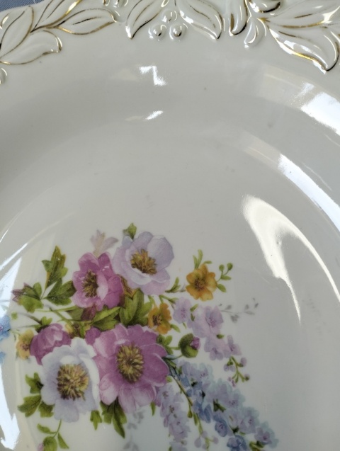 Duża patera porcelanowa C. Tielsch Wałbrzych