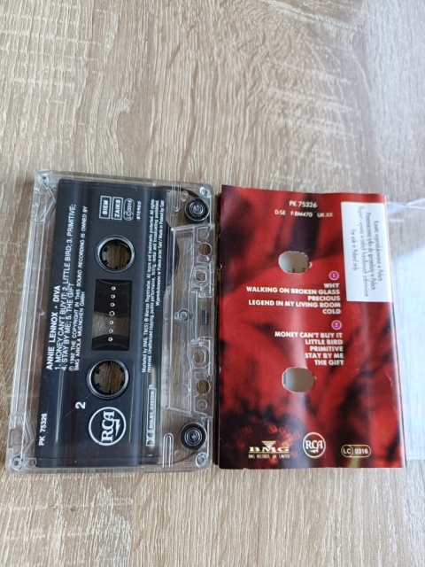 Kaseta magnetofonowa Annie Lennox