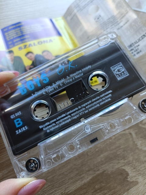 Kaseta magnetofonowa Boys